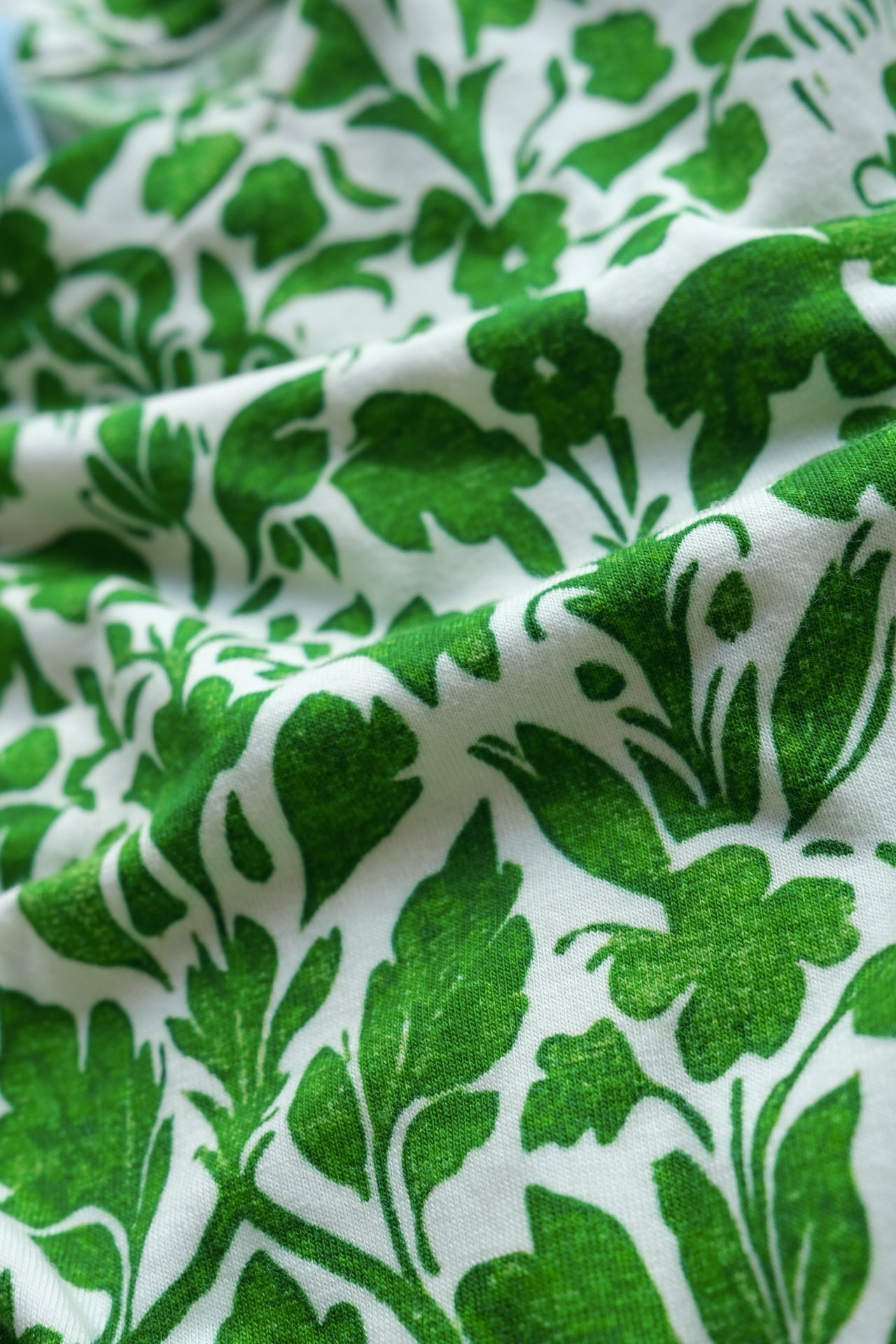 Green Vines Long Sleeve Top