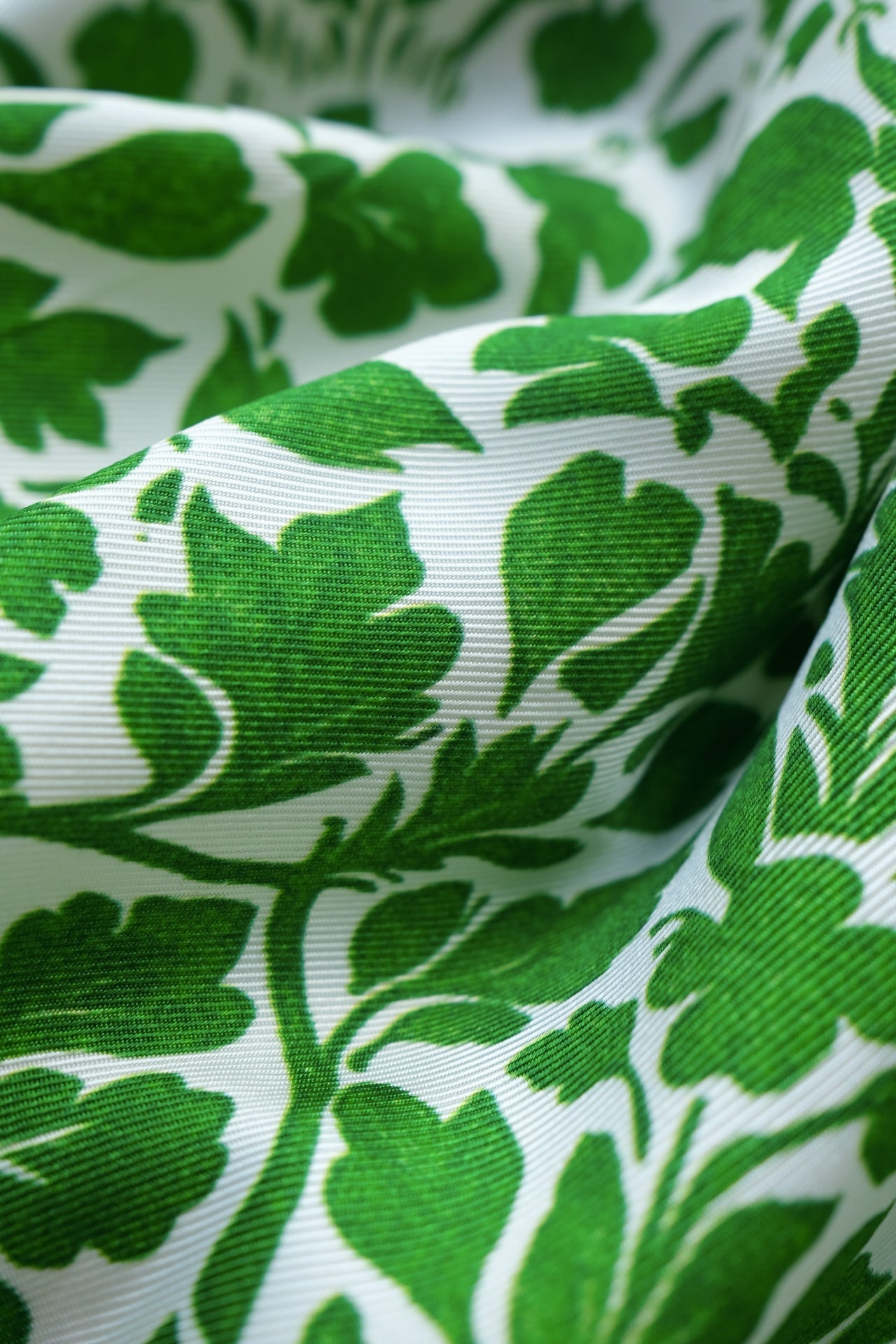 Green Vines Short Sleeve Dress