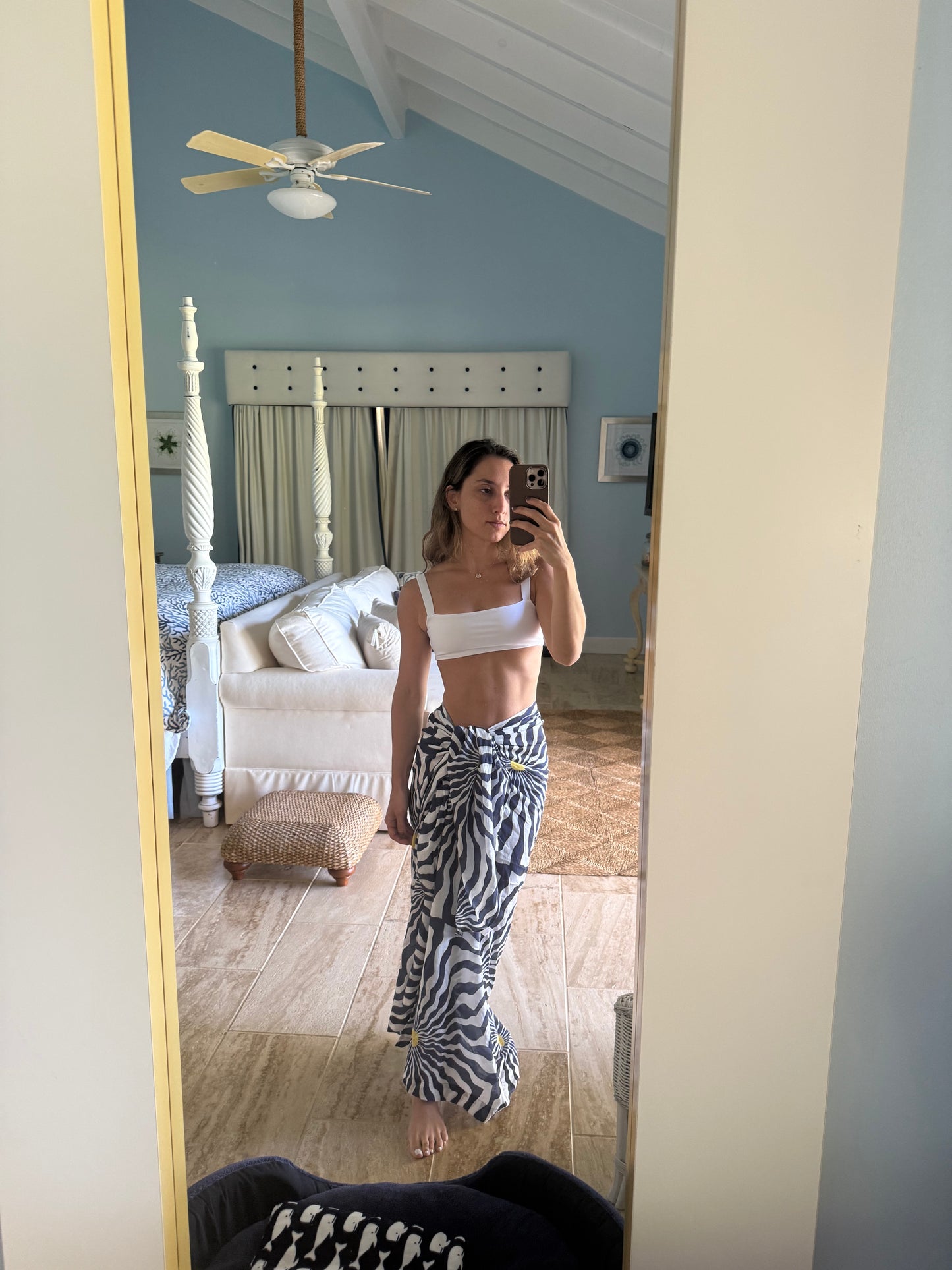 Wavy Sun Sarong
